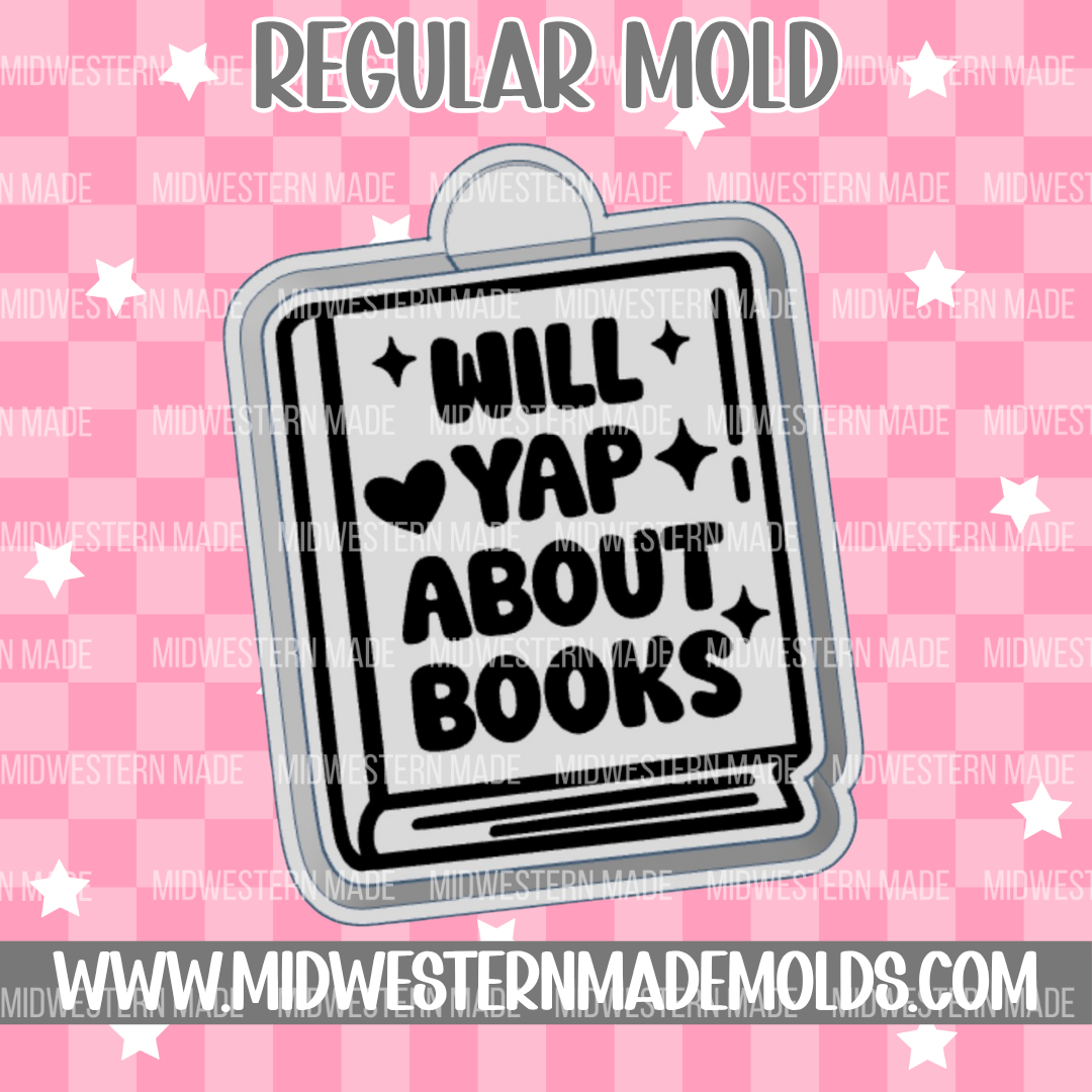 Will Yap About Books Freshie Mold