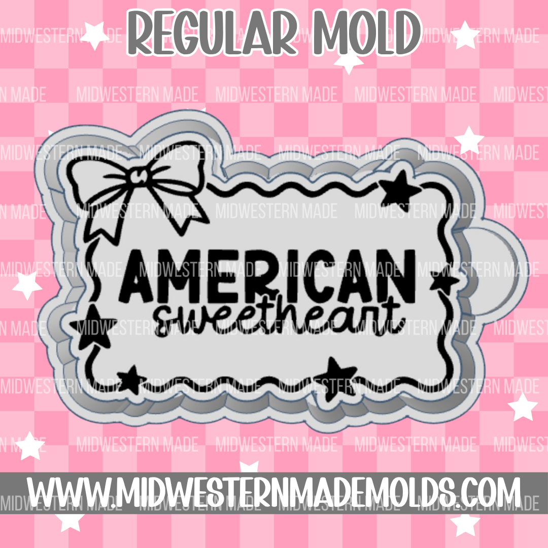 American Sweetheart Freshie Mold