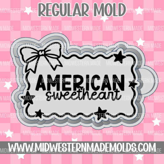 American Sweetheart Freshie Mold