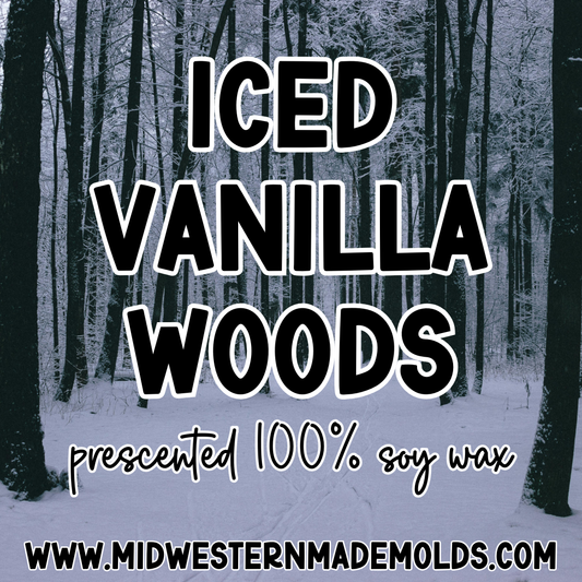 Iced Vanilla Woods Prescented Wax