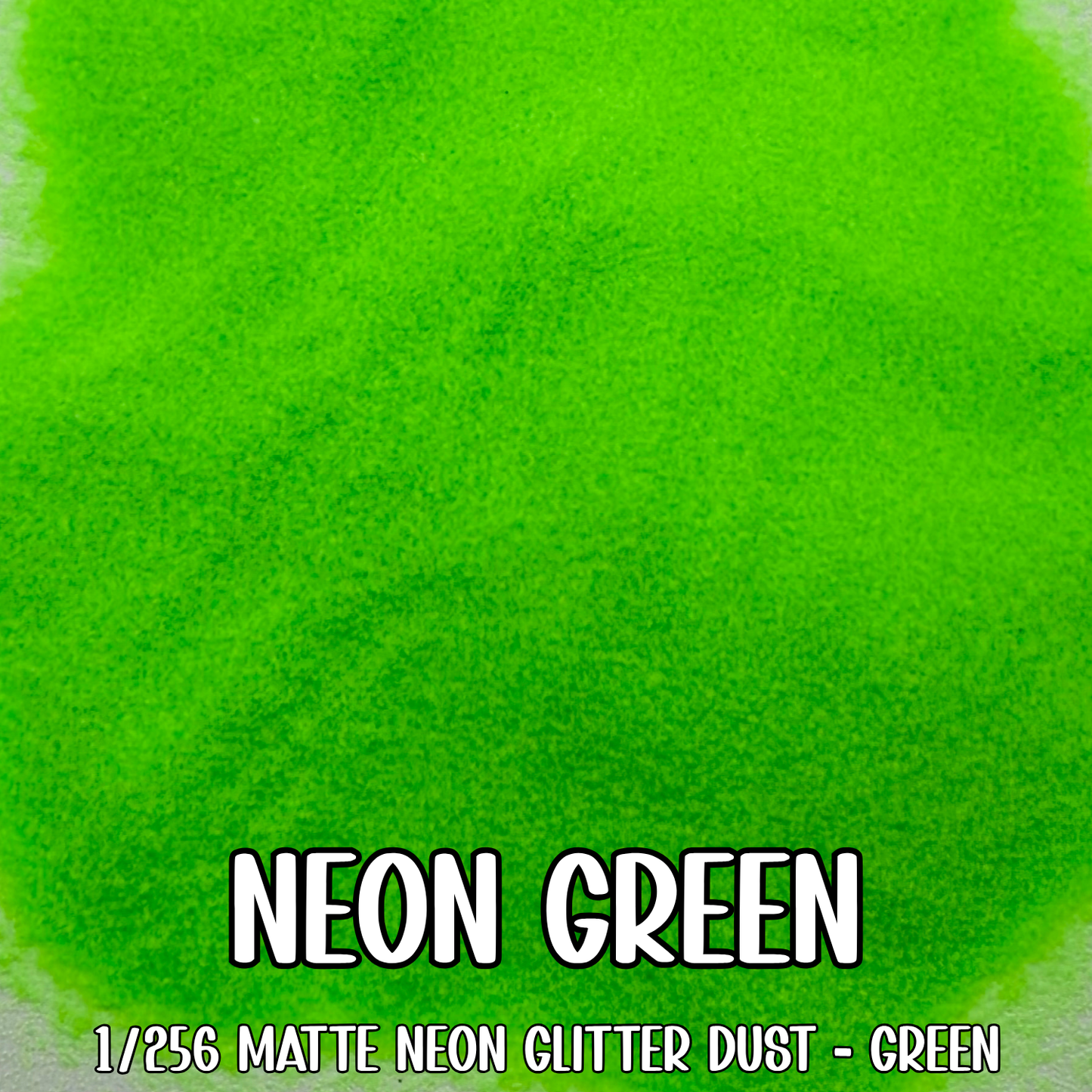 Neon Green Glitter Dust