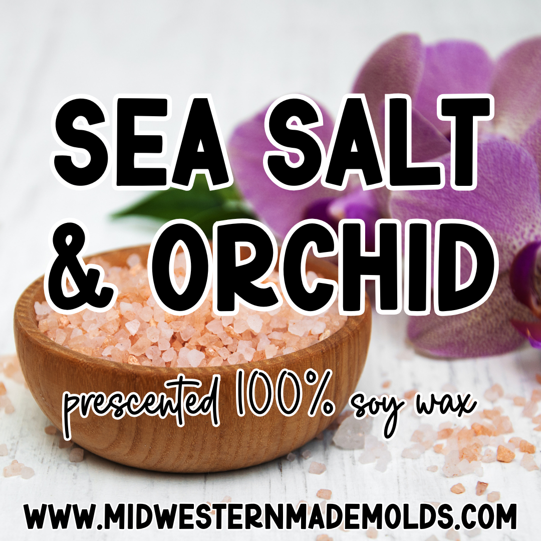 Sea Salt & Orchid Prescented Wax