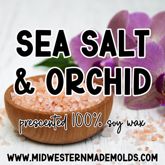 Sea Salt & Orchid Prescented Wax