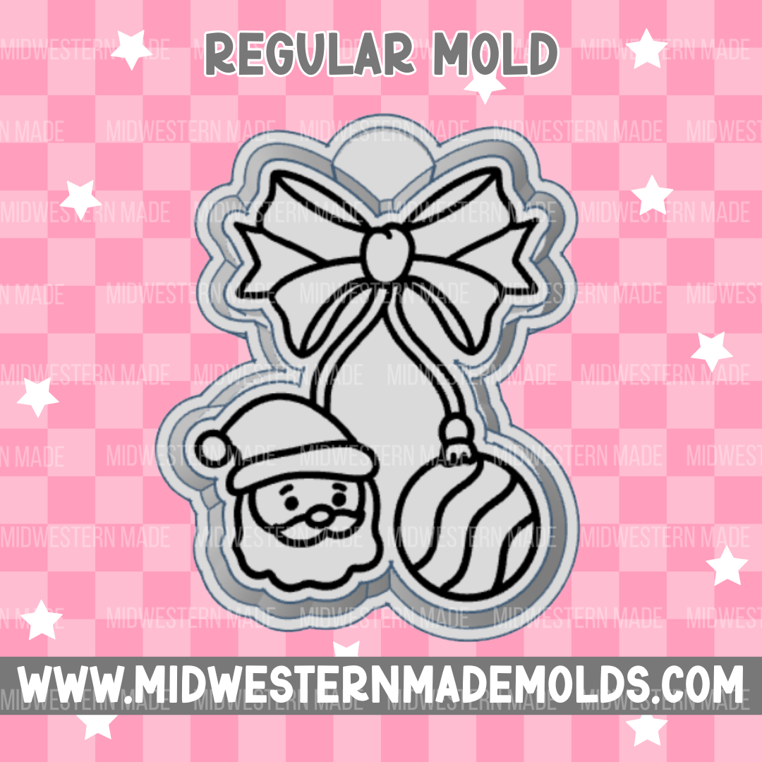 Santa Cherries Freshie Mold