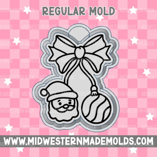 Santa Cherries Freshie Mold