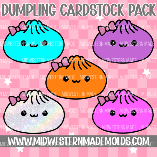 Cardstock For Dumpling Mold