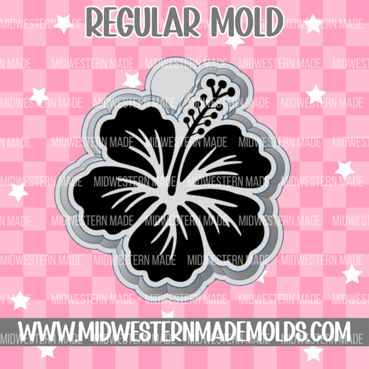 Hibiscus Flower Freshie Mold