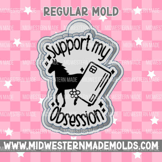 Horse Obsession Freshie Mold