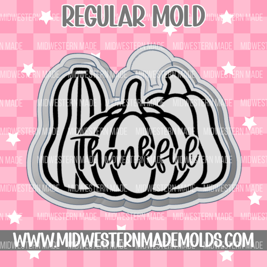 Thankful Pumpkins Freshie Mold