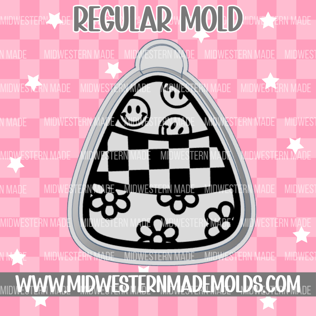 Groovy Candy Corn Freshie Mold