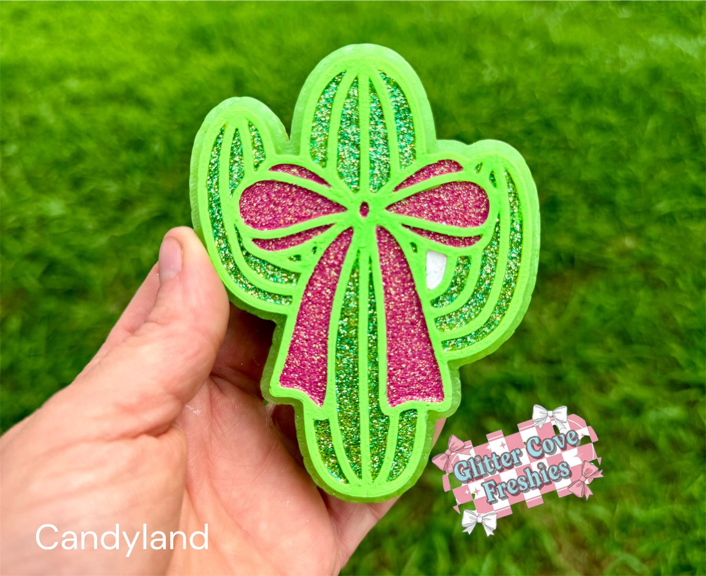 Cactus Bow Freshie Mold