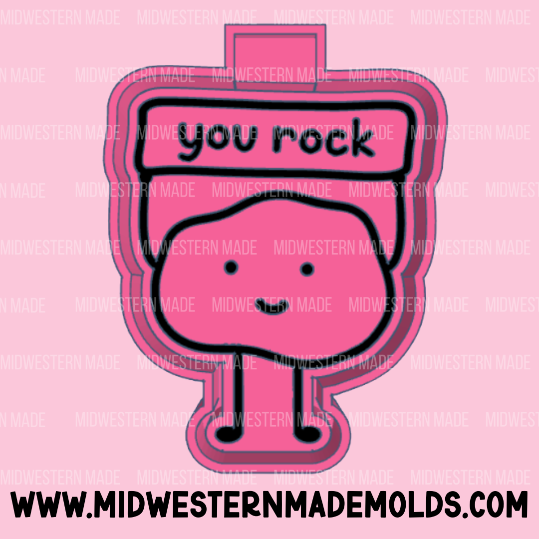 You Rock Freshie Mold