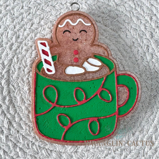 Gingerbread Cocoa Mug Freshie Mold