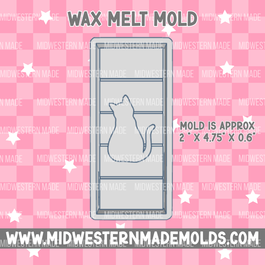 Cat Snap Bar Wax Melt Mold