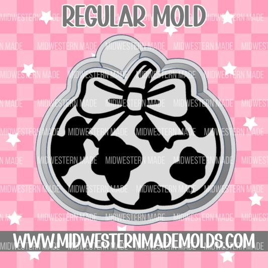 Cow Print Pumpkin Freshie Mold