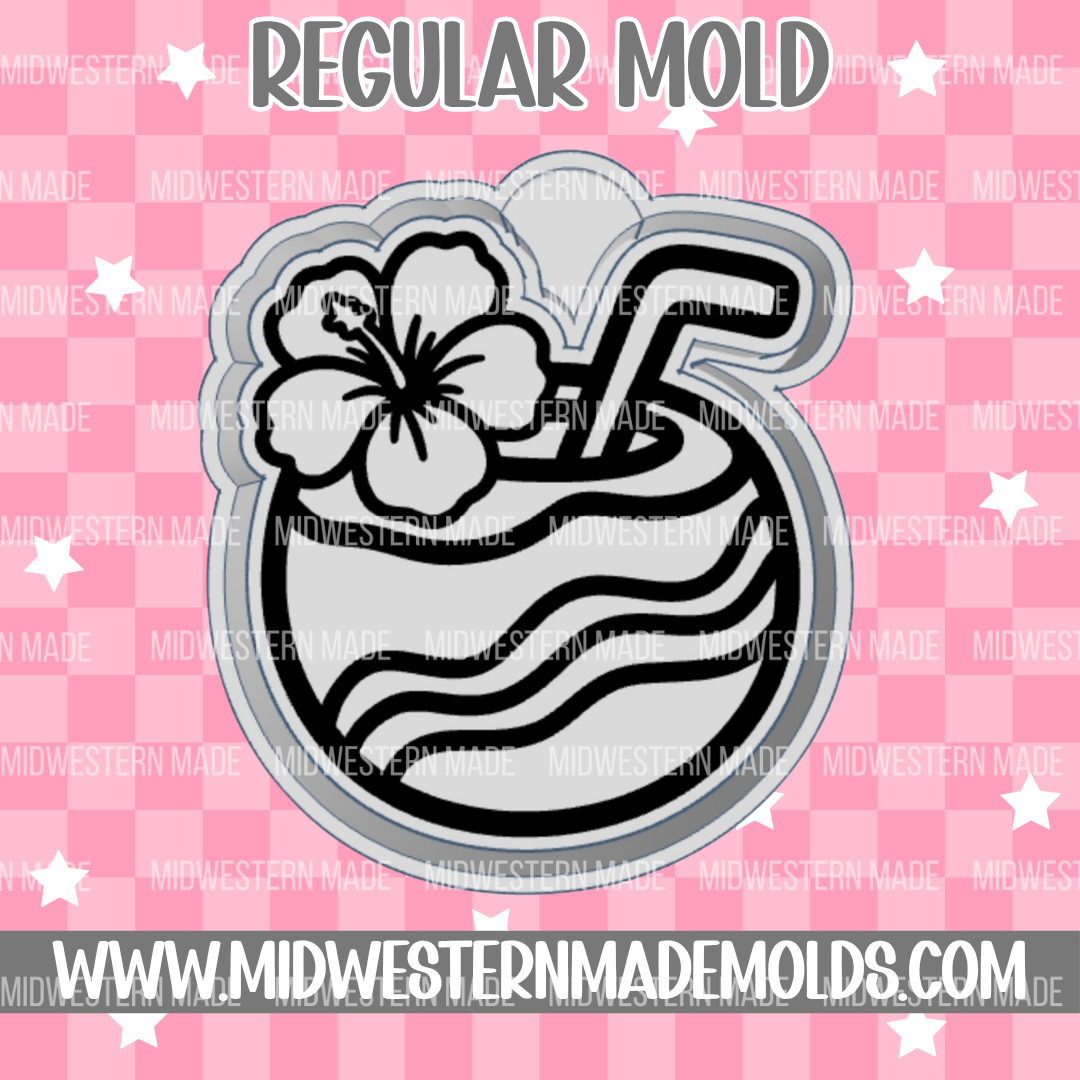Groovy Coconut Freshie Mold