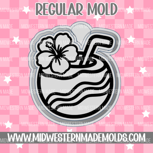 Groovy Coconut Freshie Mold