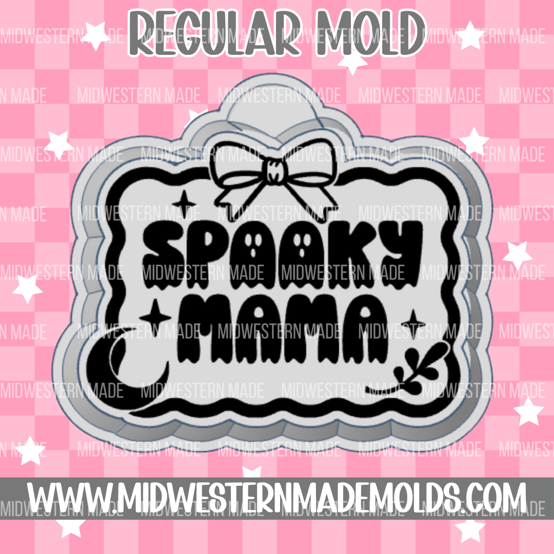 Spooky Mama Frame Freshie Mold