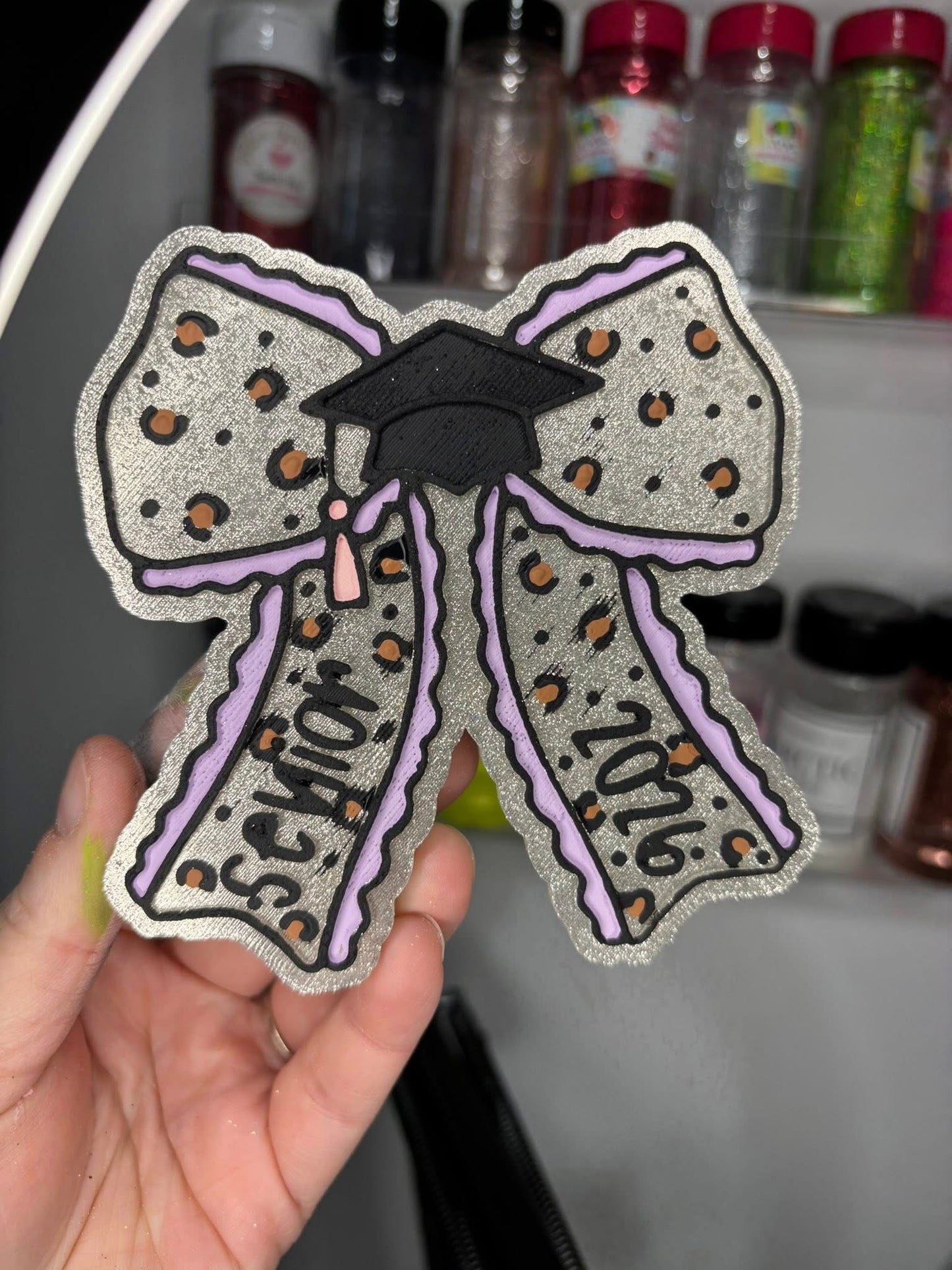 Senior 2026 Bow Freshie Mold