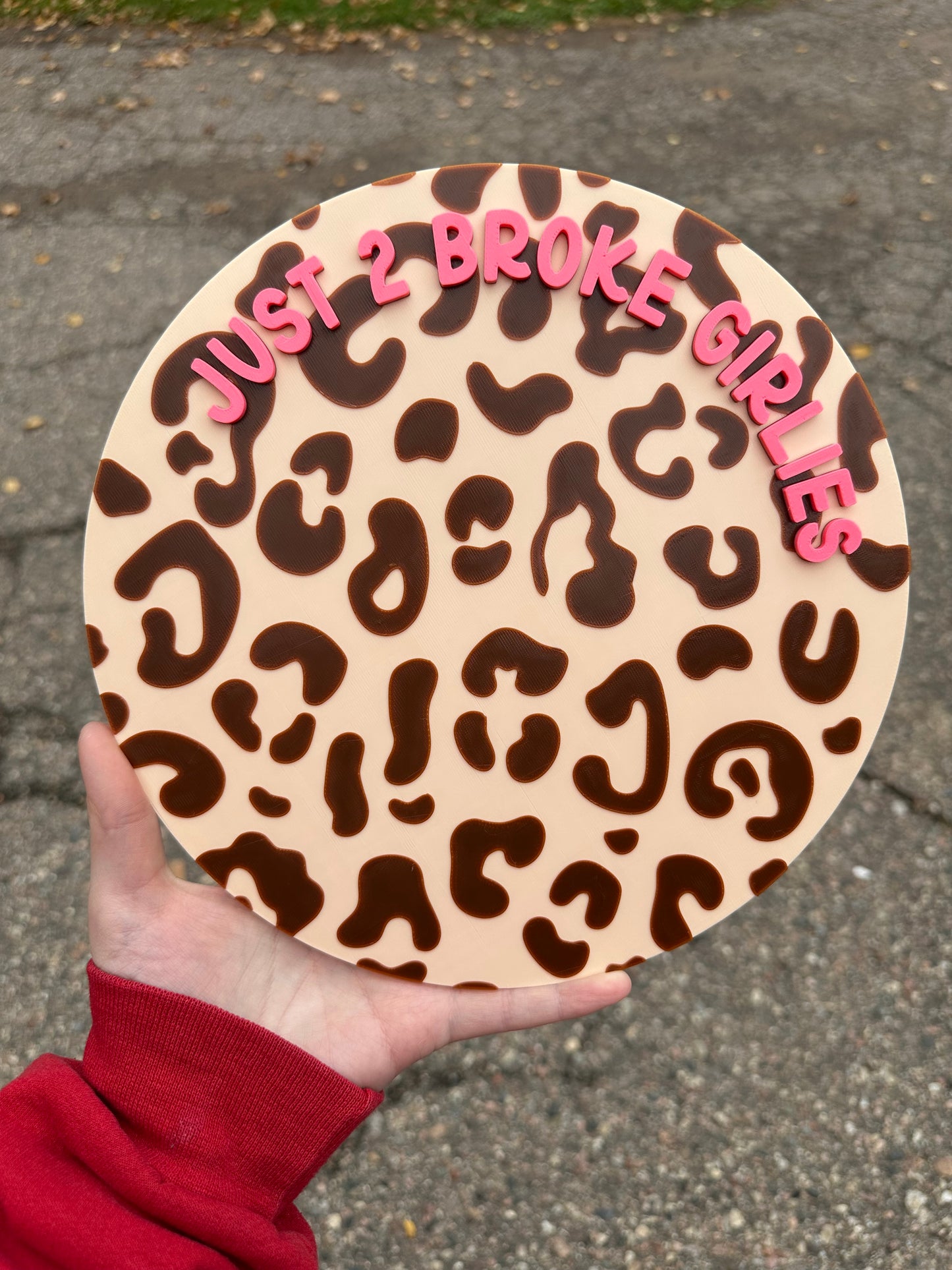 Custom Business Name Round