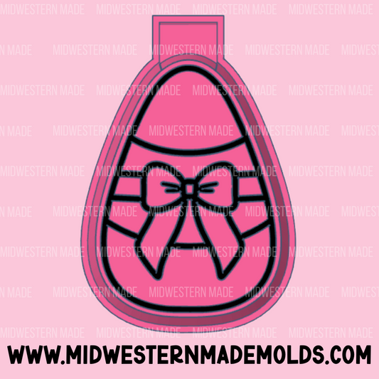 Candy Corn Bow Freshie Mold