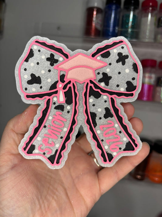 Senior 2026 Bow Freshie Mold