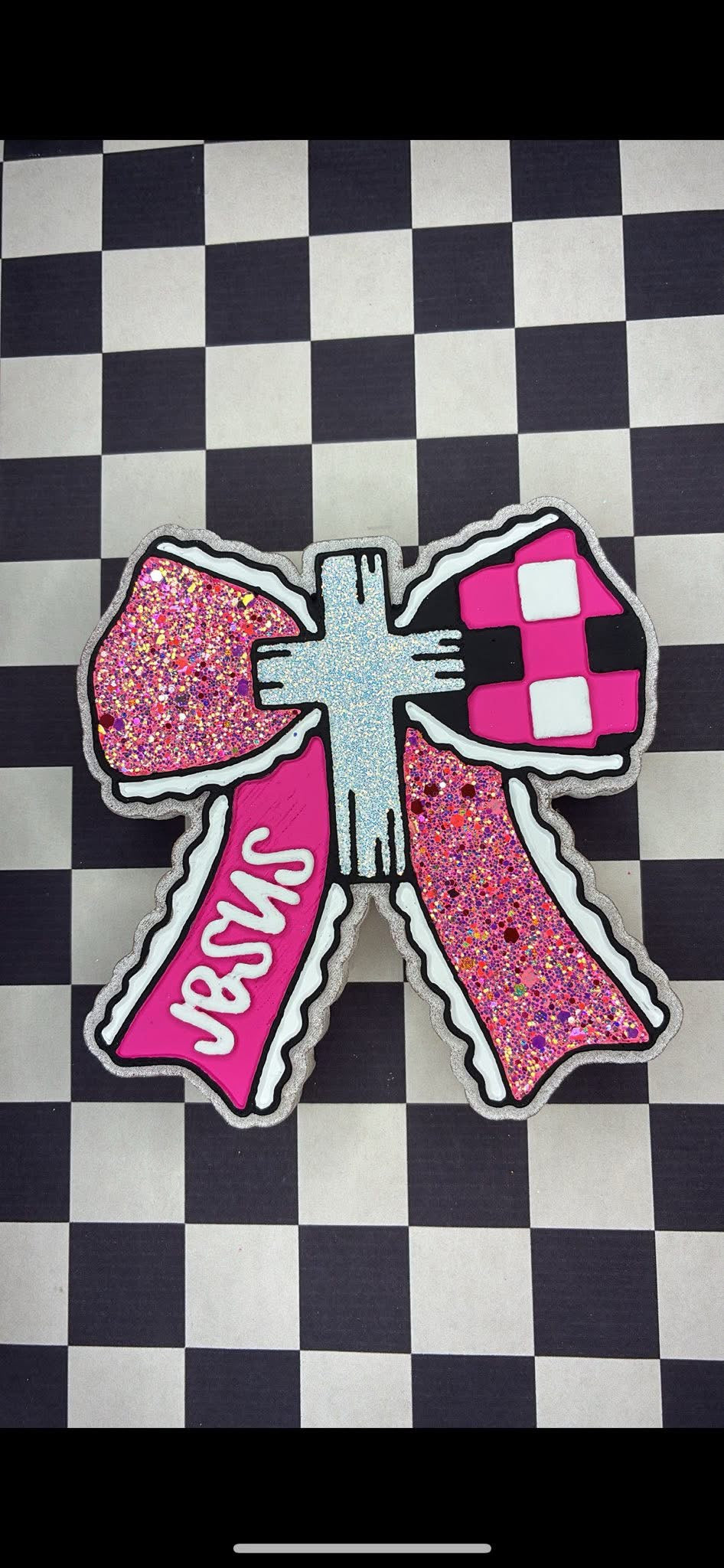 Jesus Bow Freshie Mold