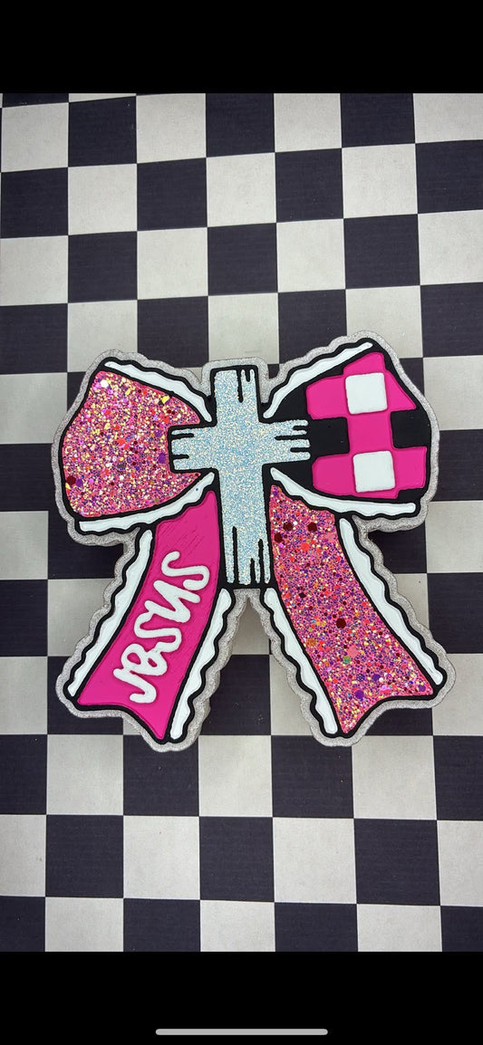 Jesus Bow Freshie Mold