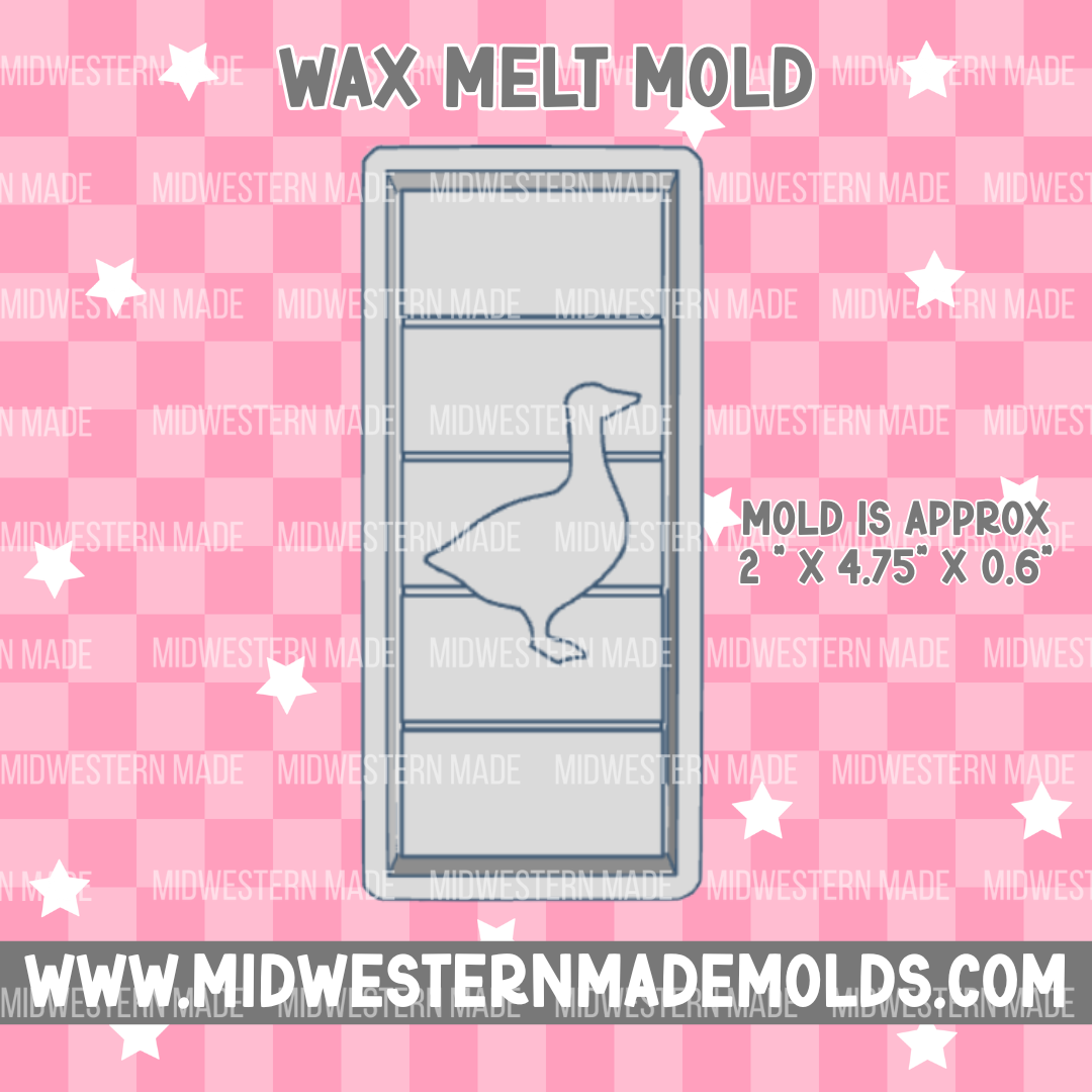 Goose Snap Bar Wax Melt Mold