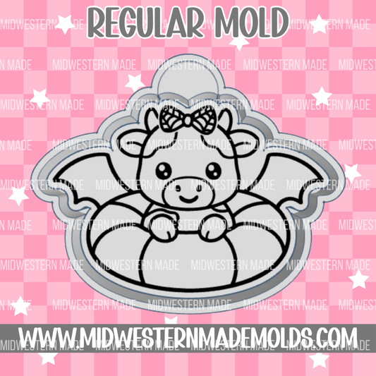 Bat Floatie Cow Freshie Mold
