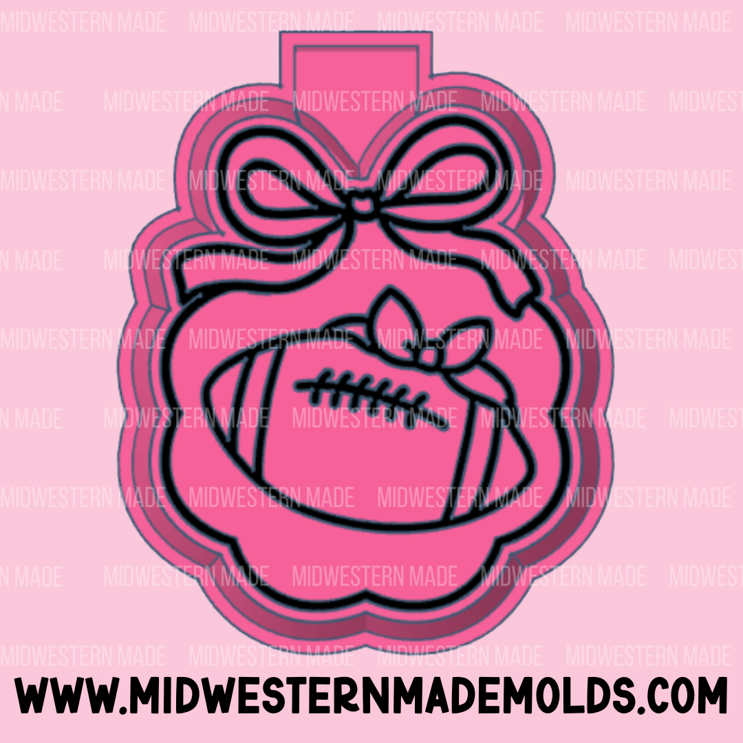 Football Frame Freshie Mold