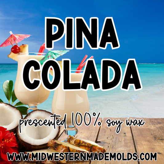 Pina Colada Prescented Wax