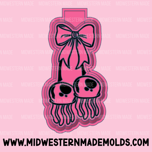 Jellyfish Cherries Freshie Mold