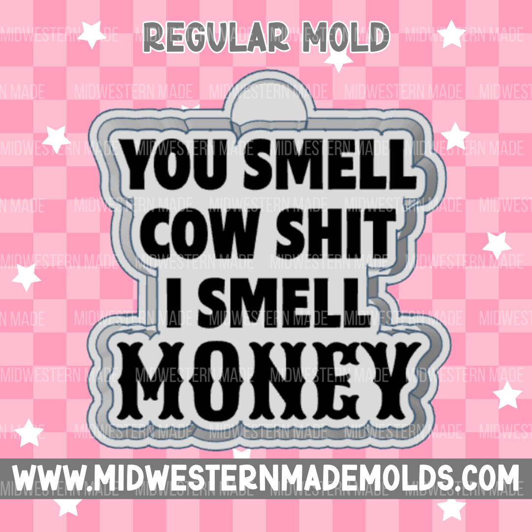 Cow Money Freshie Mold