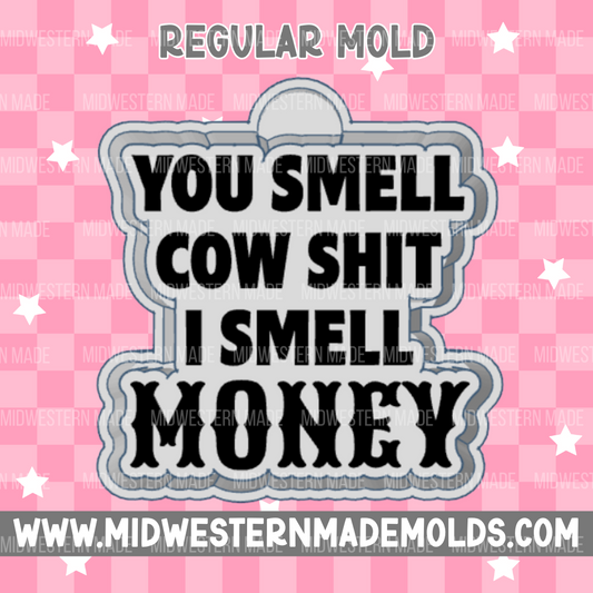 Cow Money Freshie Mold