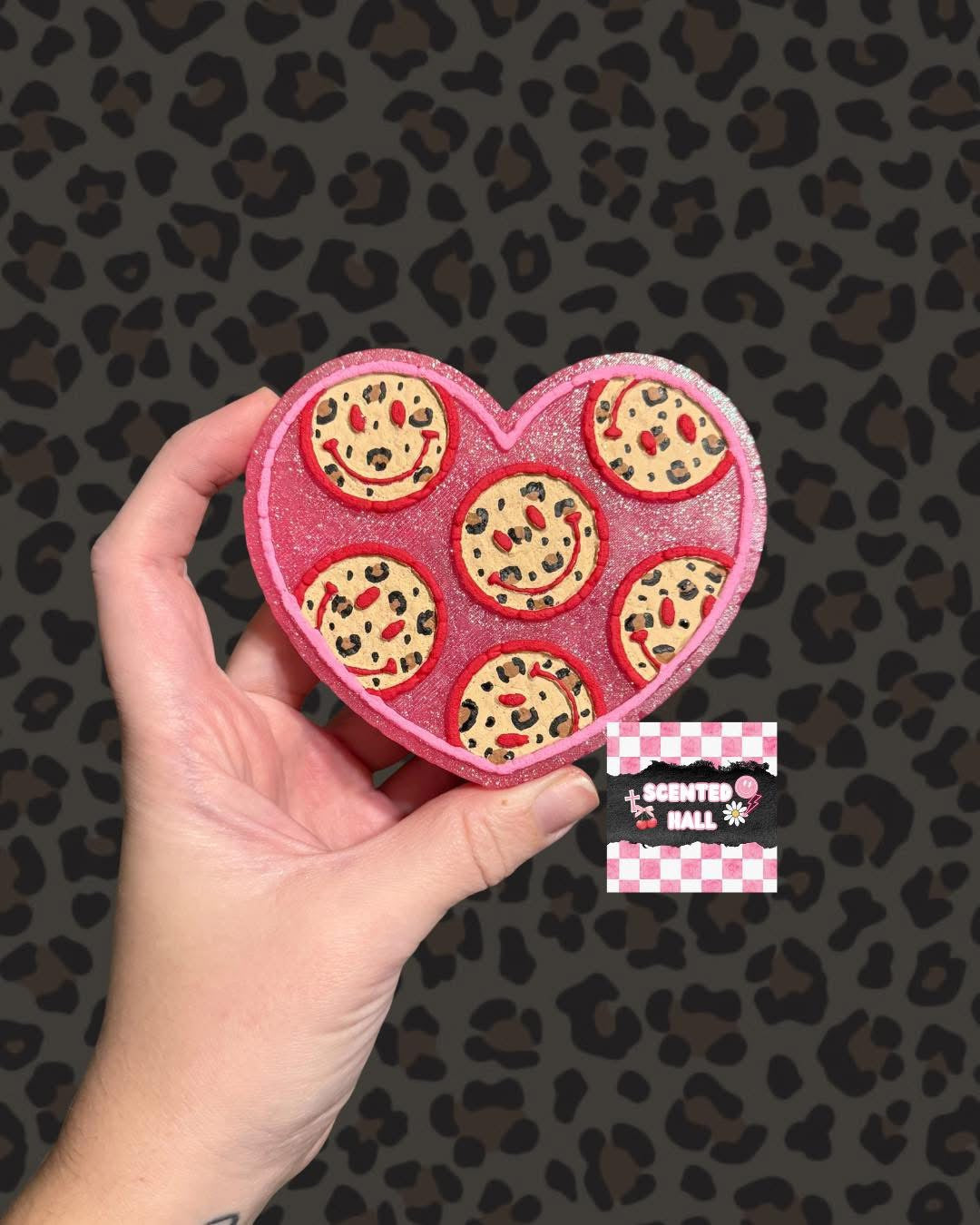 Happy Heart Freshie Mold