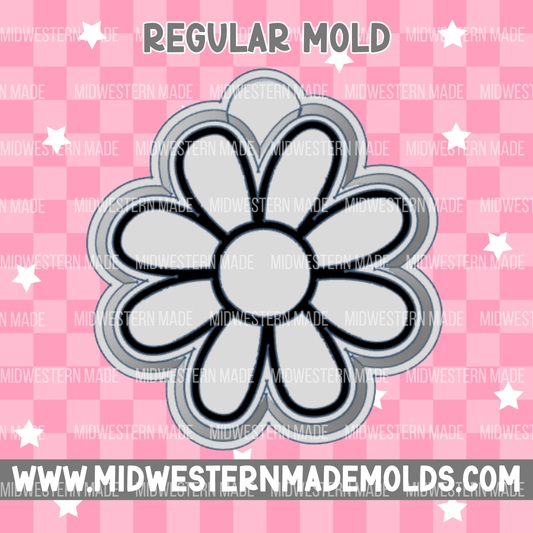 Plain Daisy Freshie Mold