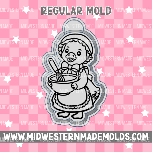 Baking Goose Freshie Mold
