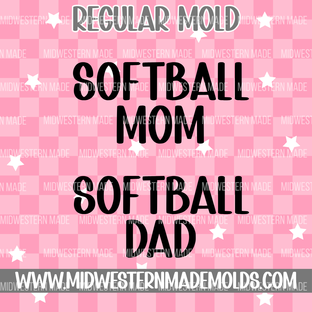 Sports Mom/Dad (READ DESCRIPTION) Freshie Mold
