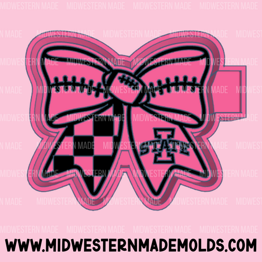 Iowa State Football Bow Freshie Mold
