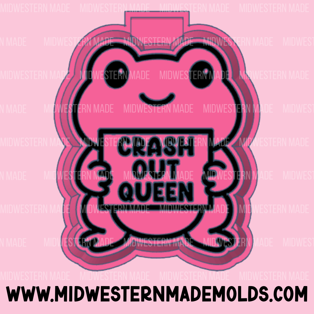 Crash Out Queen Freshie Mold