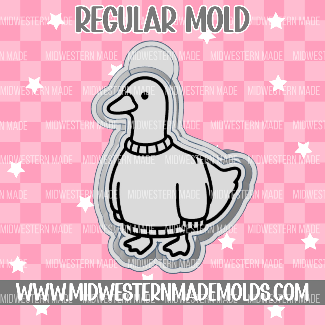 Sweater Goose Freshie Mold