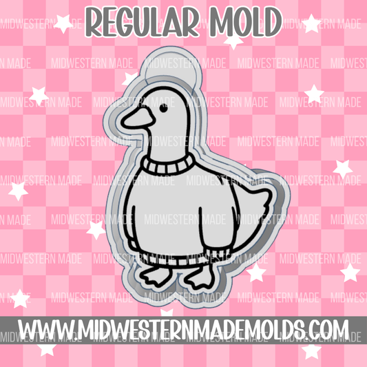 Sweater Goose Freshie Mold