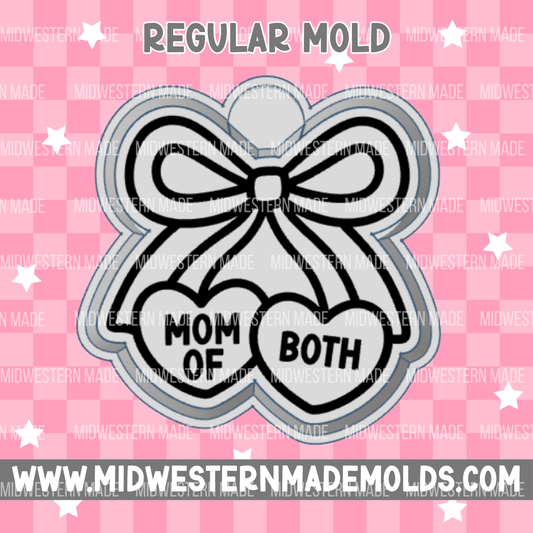 Mom Of Both Bow Freshie Mold