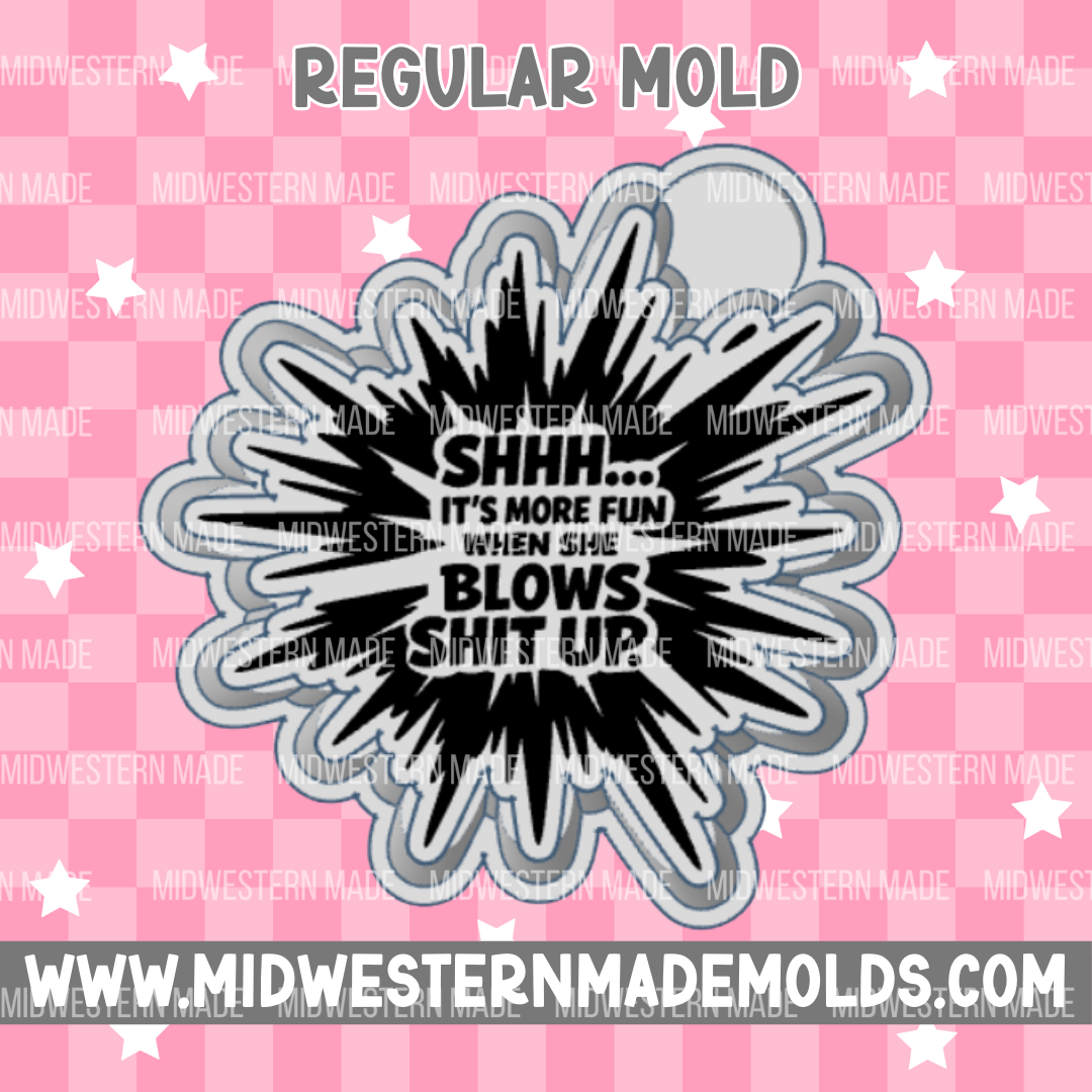 FW Blow Up Freshie Mold
