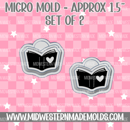 Open Book MICRO Freshie Mold