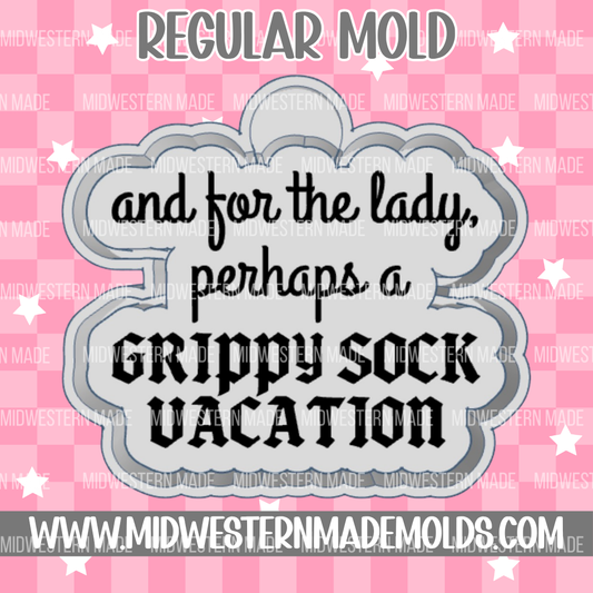 And For The Lady Perhaps A Grippy Sock Vacation Freshie Mold
