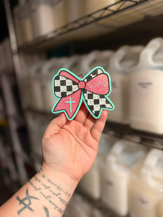 God Is Greater Than Bow Freshie Mold