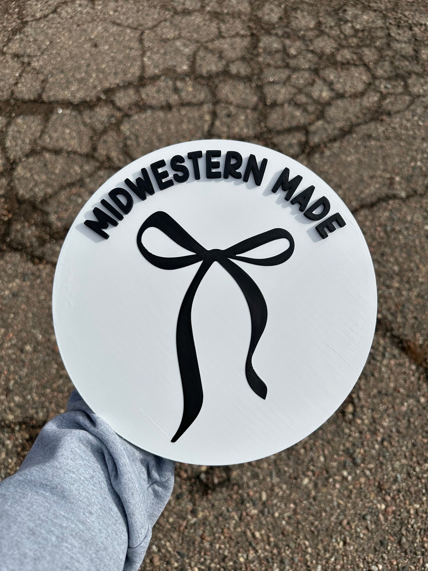 Custom Business Name Round