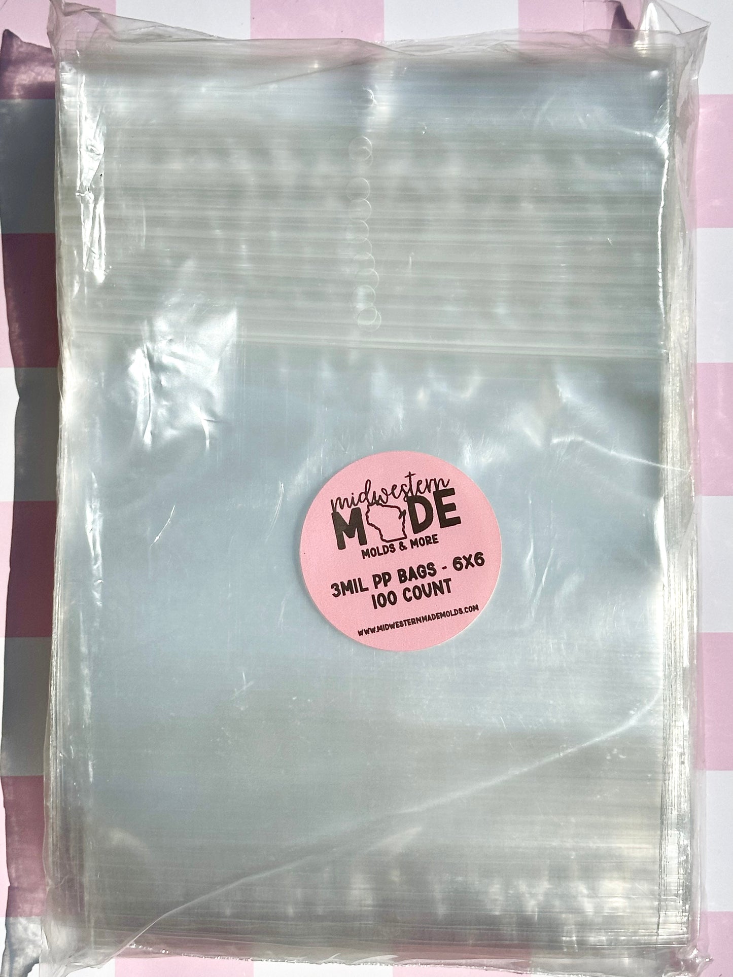 Freshie Bags - 6x6 - 3mil PP - 100 Count